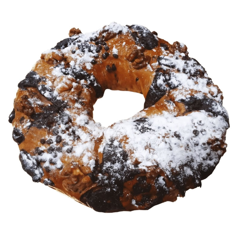 Chocolate King Cake (Round) RAW