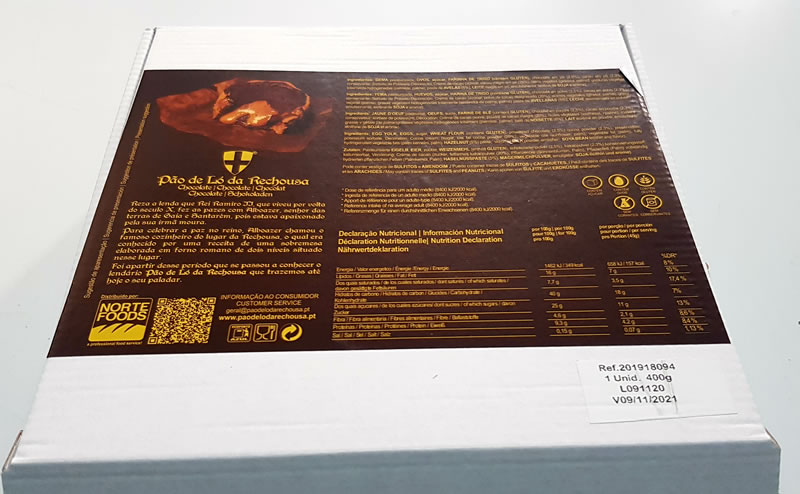 201918094 - Pão de ló da Rechousa Chocolate ( Receita Milenar)