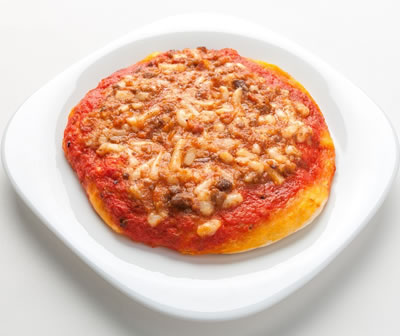 Mini Pizza Bolonhesa