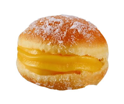 Bola Berlim Com Creme Tradicional