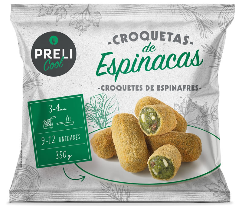 Croquetes de  Espinafres