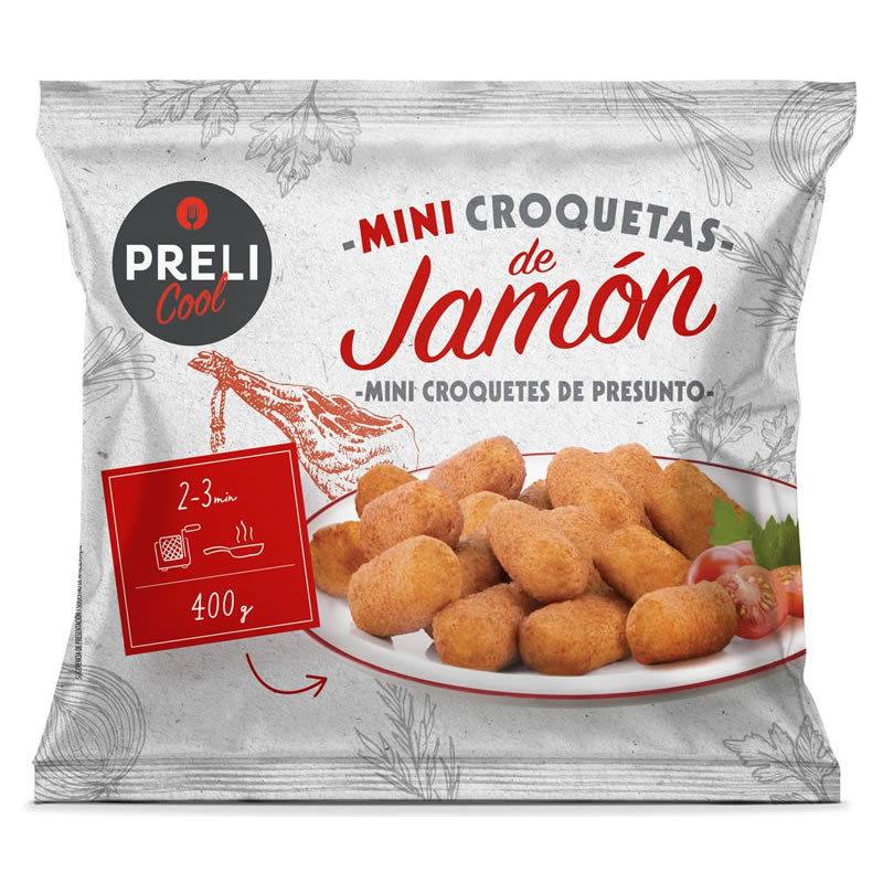 Mini croquetes de Presunto