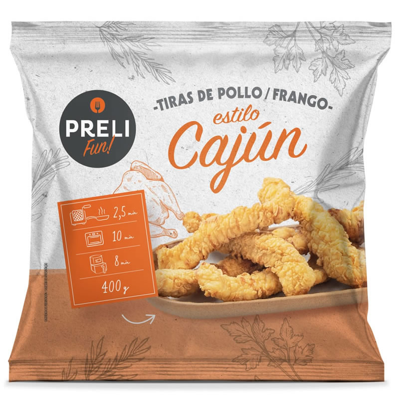 Tiras de Frango estilo cajn